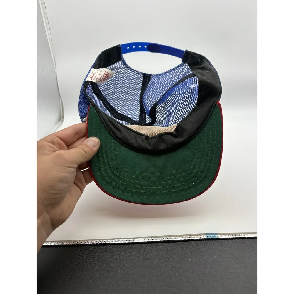 VTG 80s Super Bowl XVI Trucker Hat Pontiac Silverdome NFL Snapback Cap New Era